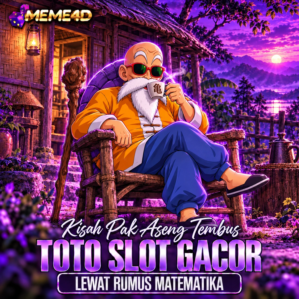 MEME4D: Kisah Pak Aseng Tembus Toto Slot Gacor Lewat Rumus Matematika