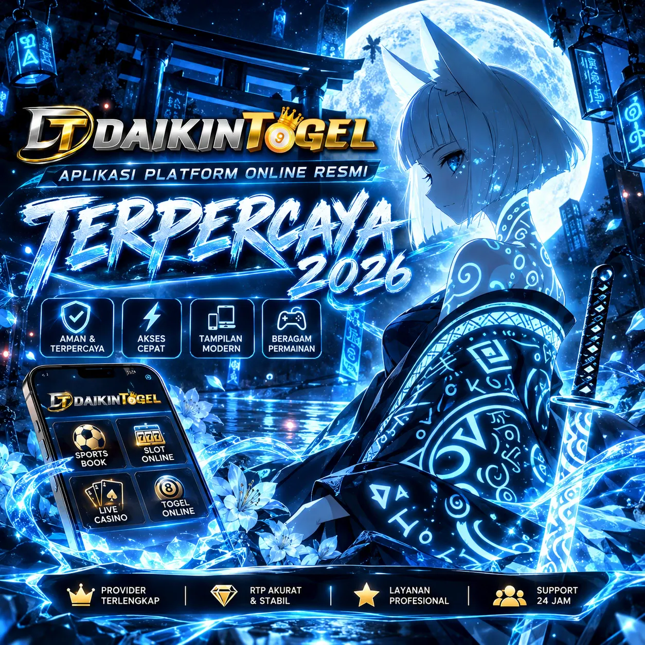 Thumbnail 1 of 3, Poster, DAIKINTOGEL // Aplikasi Platform Online Resmi Terpercaya 2026 designed and sold by DAIKINTOGEL.