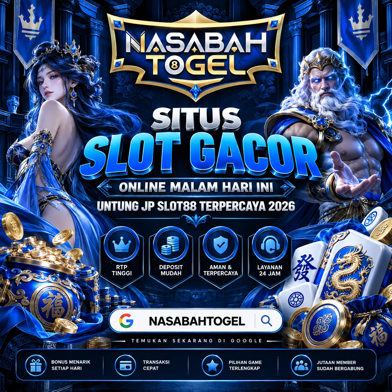 NASABAHTOGEL ✈️ Situs Slot Gacor Online Malam Hari Ini Untung JP Slot88 Terpercaya 2026