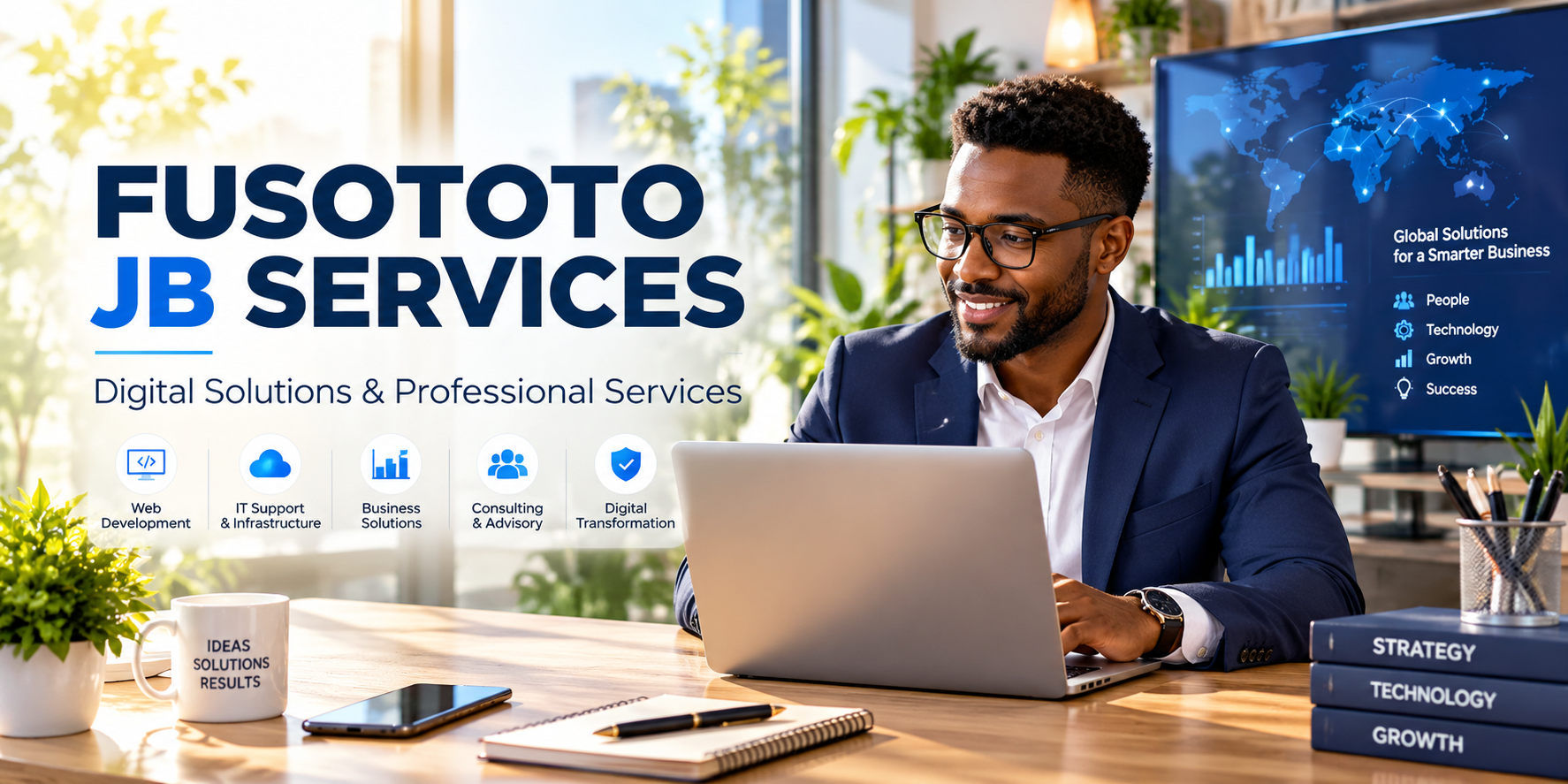 Digital solutions dan professional services FUSOTOTO JB SERVICES