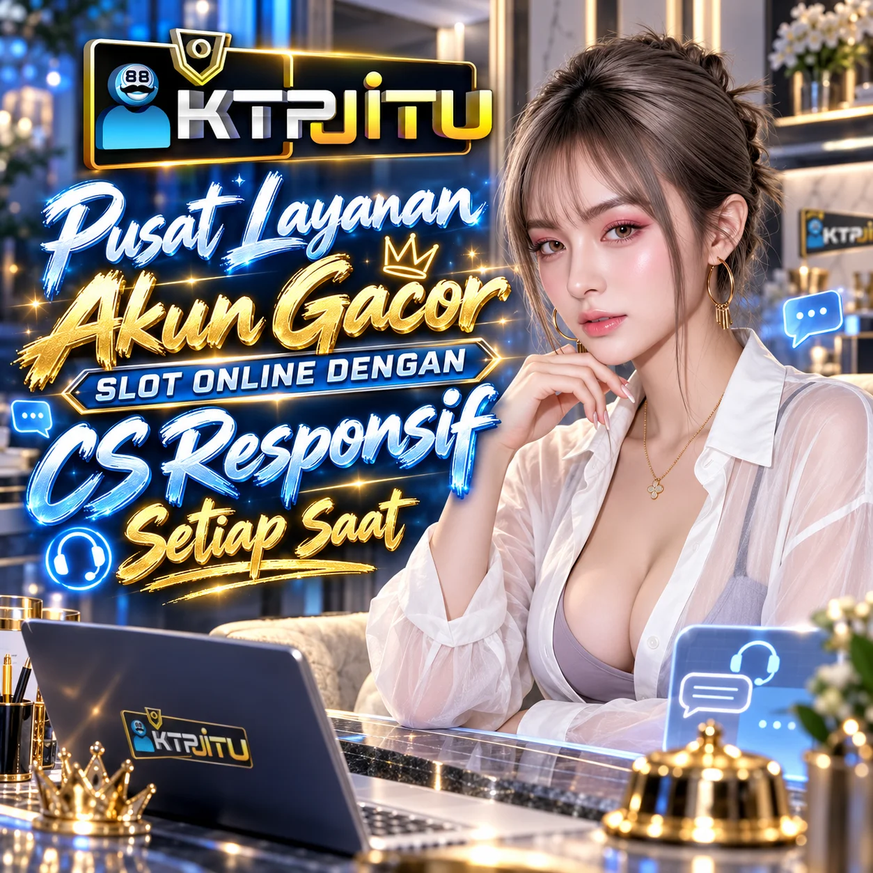 KTPJITU | Pusat Layanan Akun Gacor Slot Online Dengan CS Responsif Setiap Saat