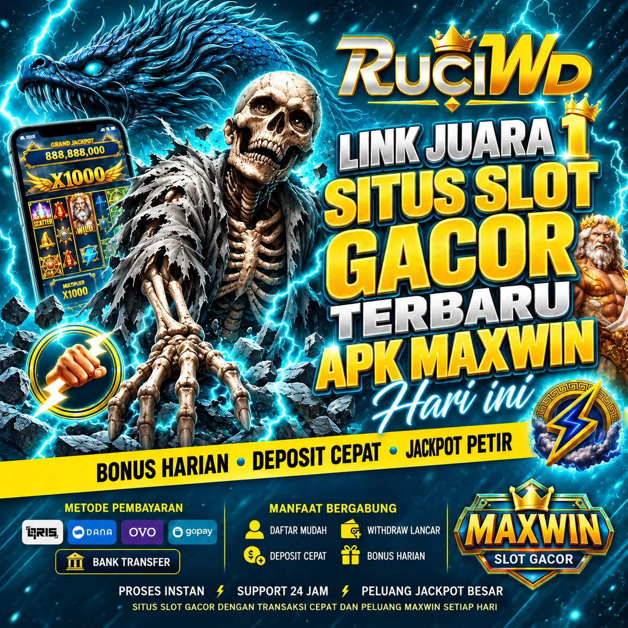RUCIWD : Link Juara 1 Situs Slot Gacor Terbaru Apk Maxwin Hari ini