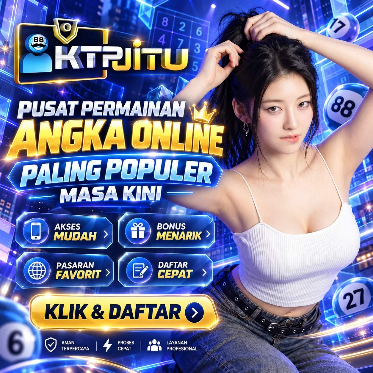 KTPJITU ^^ Pusat Permainan Angka Online Paling Populer Masa Kini