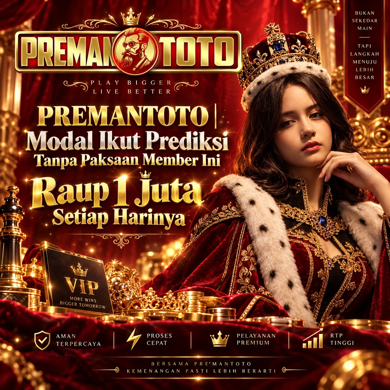 PREMANTOTO | Modal Ikut Prediksi Tanpa Paksaan Member Ini Raup 1 Juta Setiap Harinya