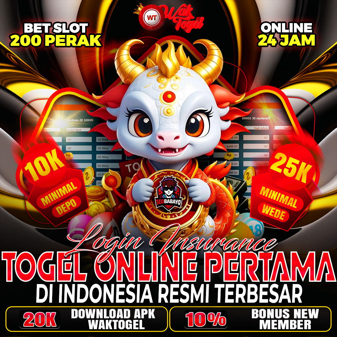 WAKTOGEL - Login Insurance Togel Online Pertama Di Indonesia Resmi Terbesar