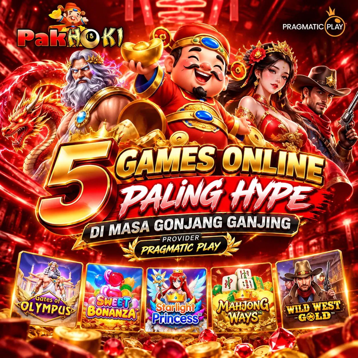 PAKHOKI : 5 Games Online Paling Hype di Masa Gonjang Ganjing